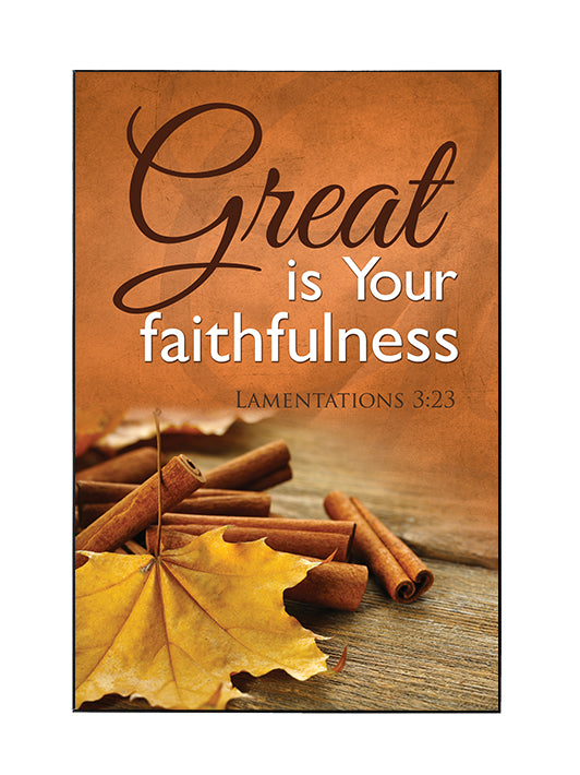 Framed Wall Art SEG Bountiful Harvest Great Is Your Faithfulness