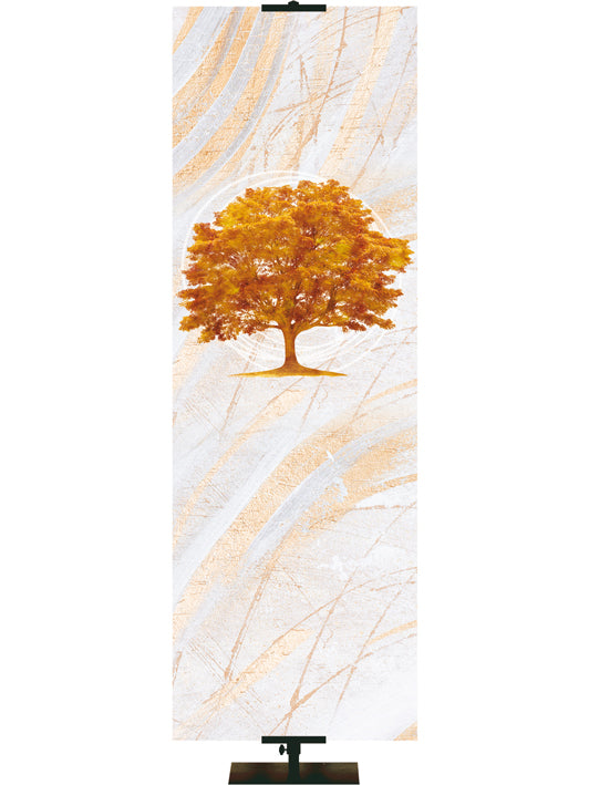 Banner personalizado Ecos de otoño Su amor perdura para siempre