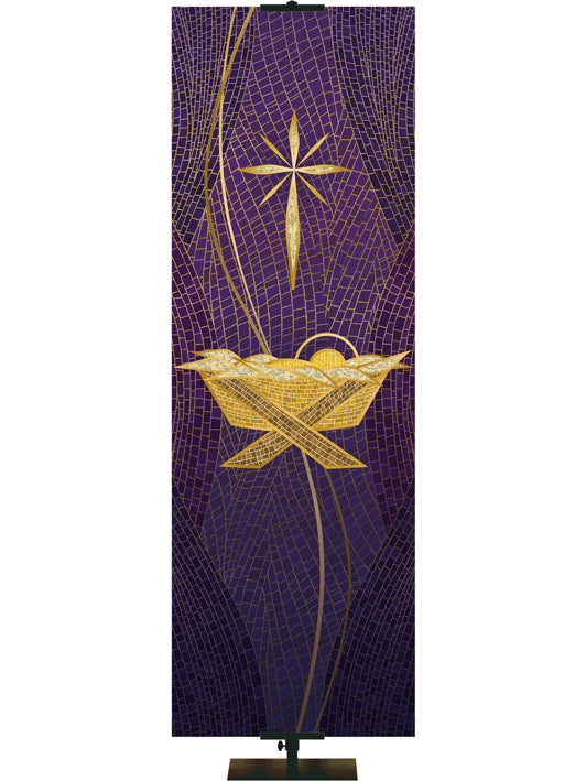 Custom Banner Christmas Mosaic He Is Christ The Lord