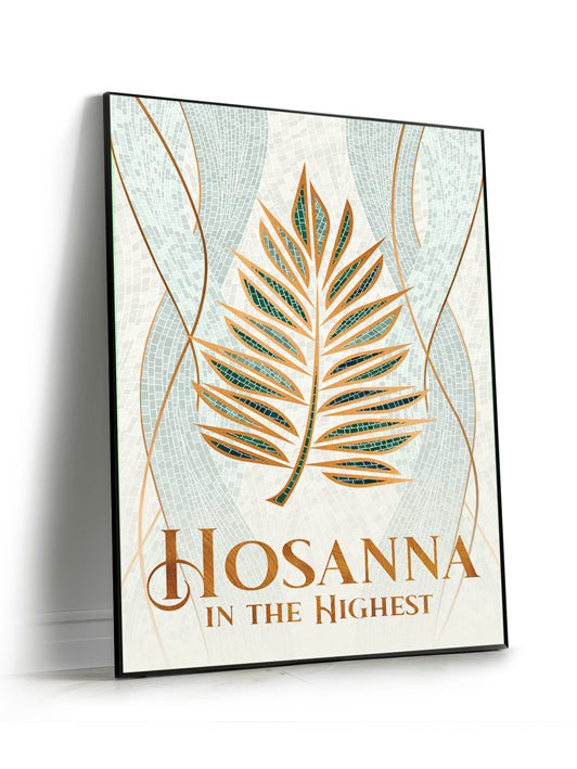 SEG Wall Art Easter Mosaic Hosanna in the Highest