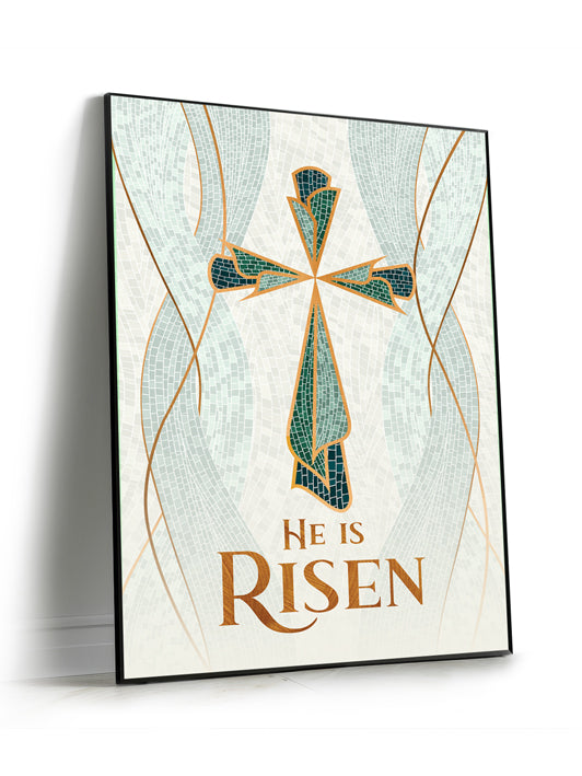 SEG Wall Art Easter Mosaic He Is Risen