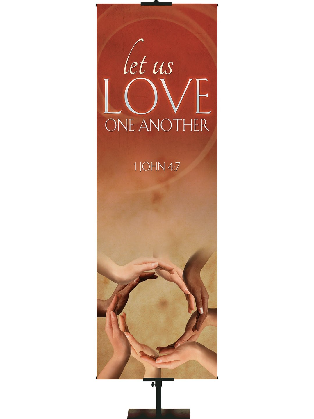 Expressions of Love Let Us Love Overstock Clearance Banner 18 in x 5 ft