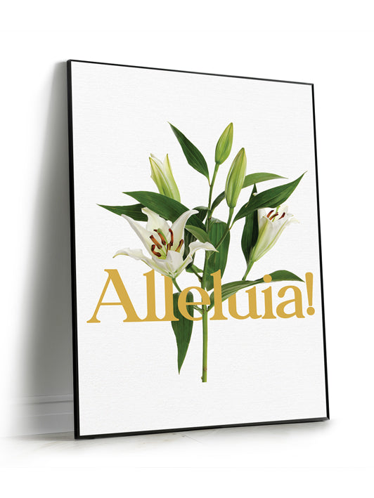 Framed Wall Art SEG Treasures of Easter Alleluia