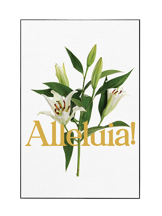 Framed Wall Art SEG Treasures of Easter Alleluia