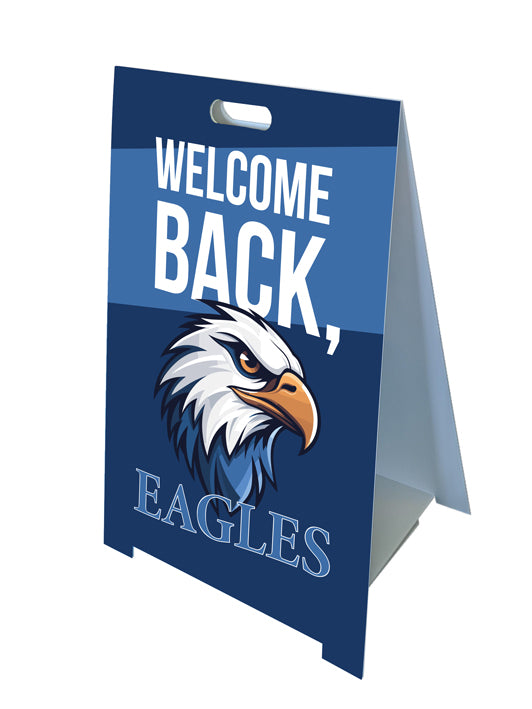 Custom Fold-A-Frame™ Signs For Schools