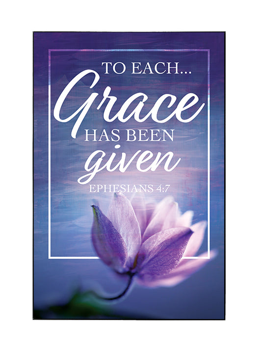 SEG Wall Art His Loving Grace To Each Grace has been Given