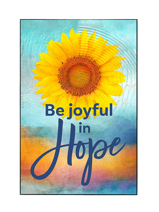 Framed Wall Art SEG A Joyous Spring Be Joyful in Hope