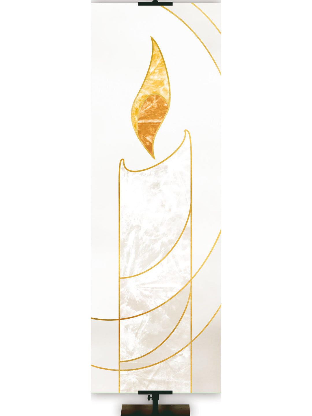 Colors of the Liturgy Candle Overstock Clearance Banner 2 ft x 6 ft White