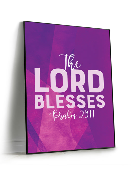 Framed Wall Art SEG Promises of God The Lord Blesses