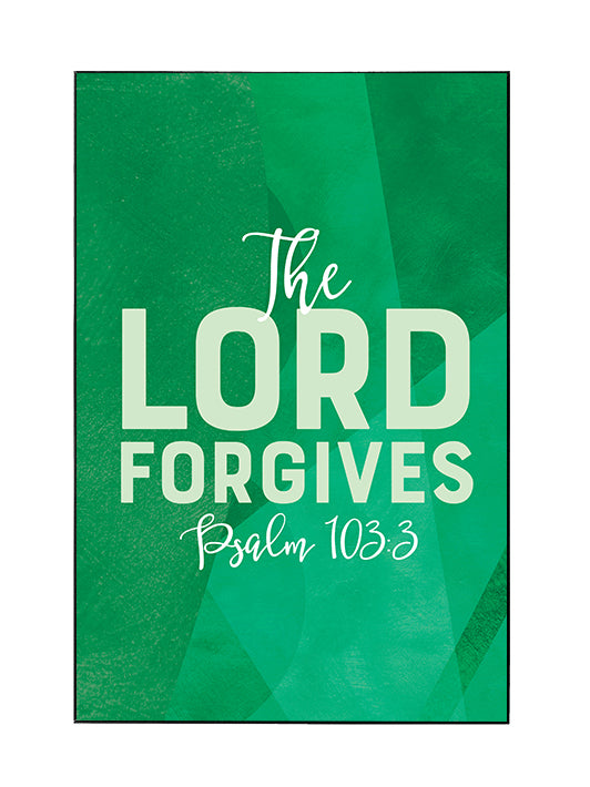 Framed Wall Art SEG Promises of God The Lord Forgives