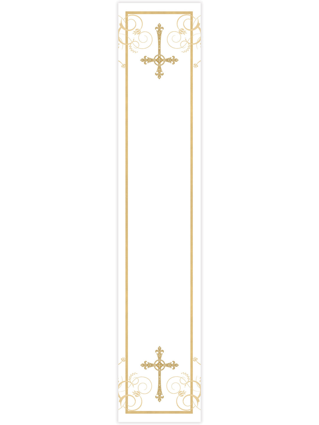 Golden Cross Table Runner Overstock Clearance 20 in x 90 in