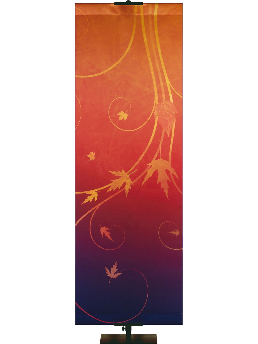 Autumn Faux Foil Style PUR Overstock Clearance Banner 2 ft x 6 ft