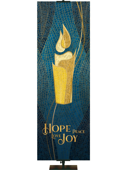 Christmas Mosaic Hope Peace Love Joy