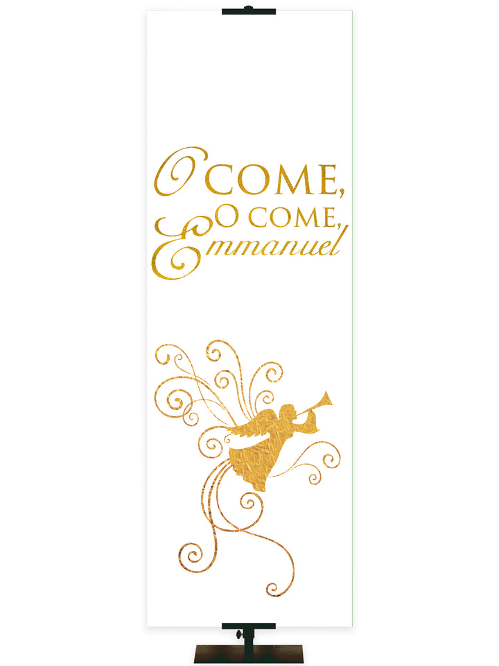 Advent Foil O Come, O Come Emmanuel - Advent Banners - PraiseBanners