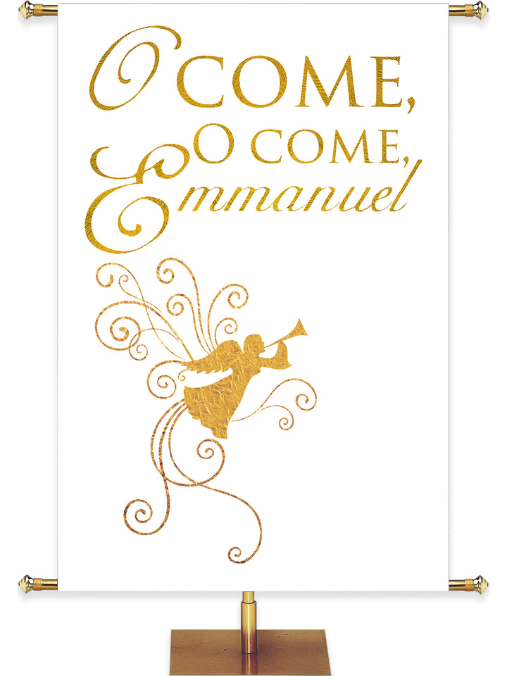 Advent Foil O Come, O Come Emmanuel - Advent Banners - PraiseBanners