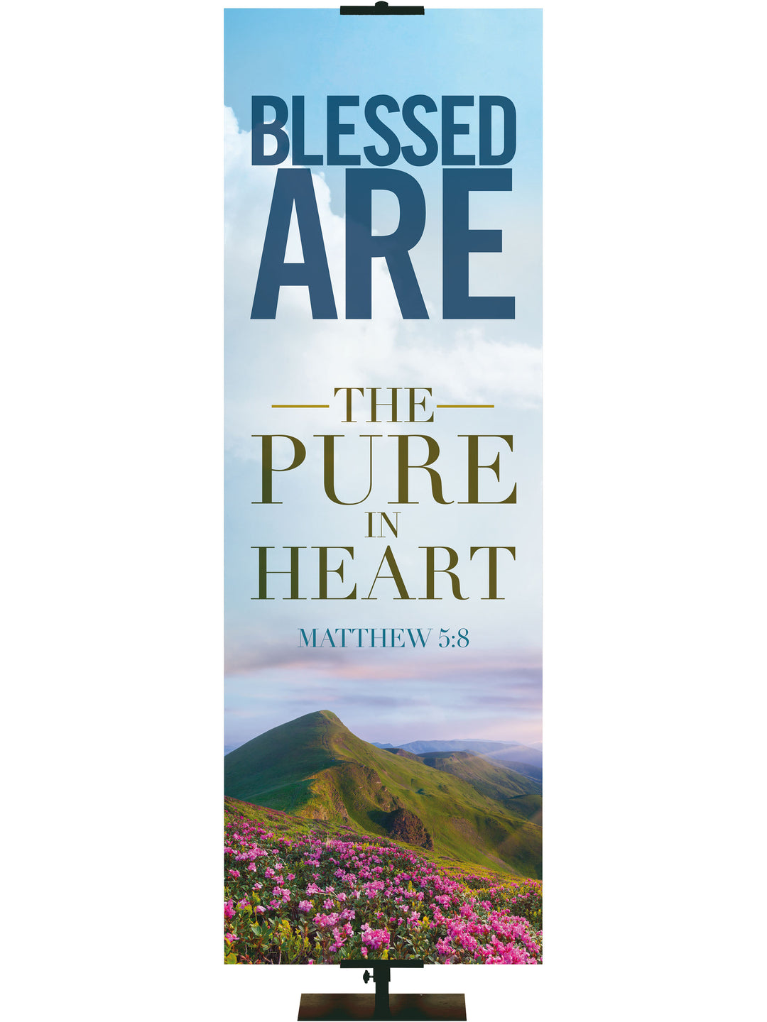 Beatitudes Banners Pure Heart