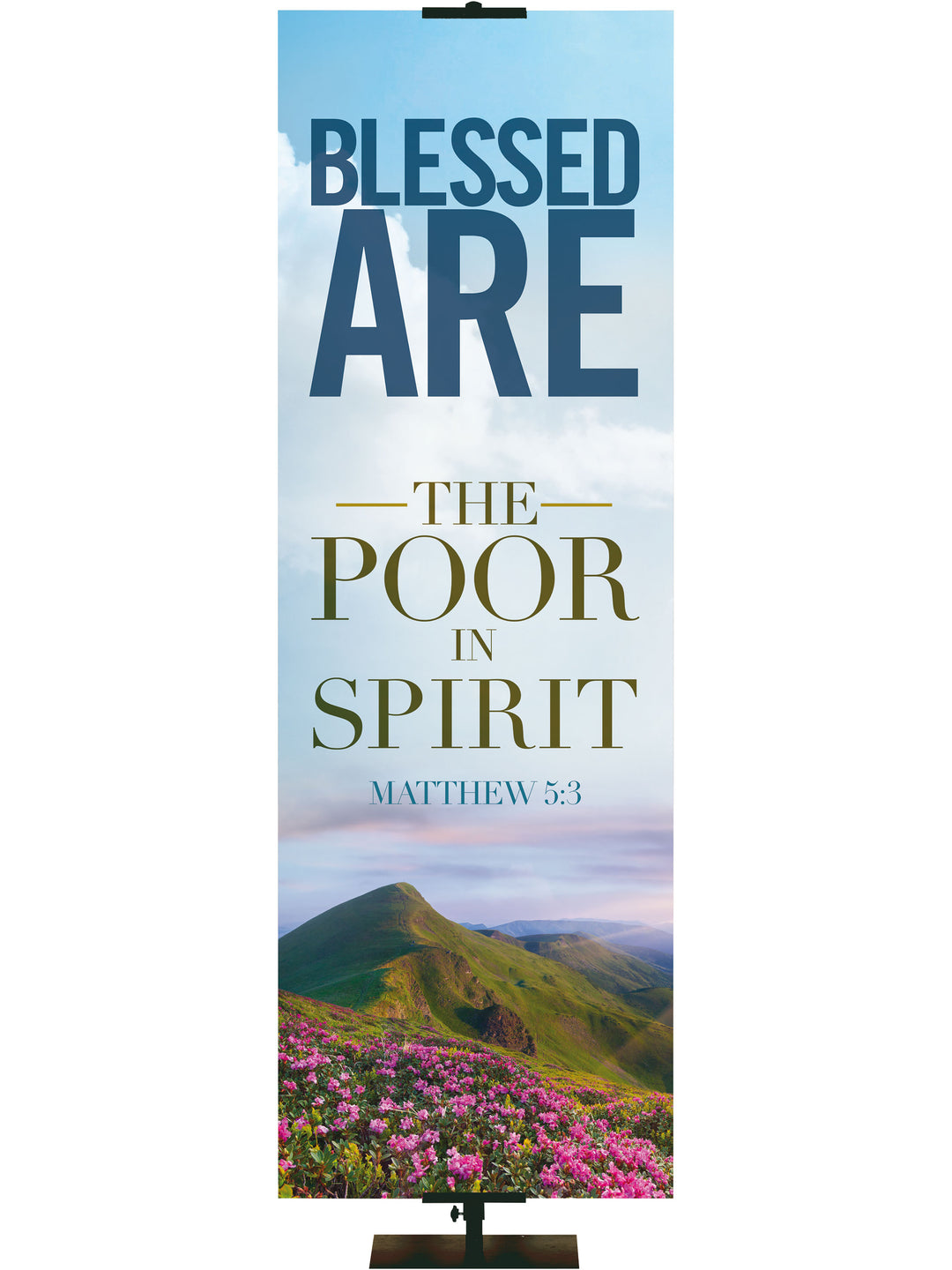 Beatitudes Banners Poor In Spirit