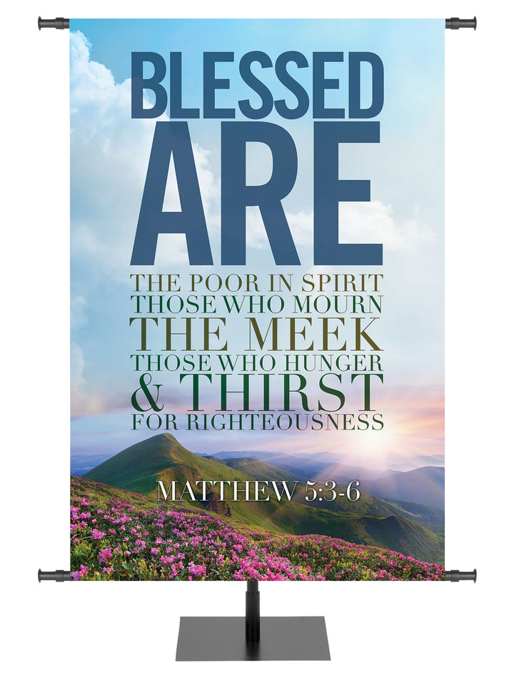 Sermon on the Mount Beatitudes Banner Set 1