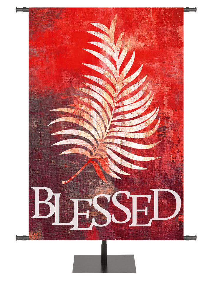 Brush Strokes of Easter Blessed - Easter Banners - PraiseBanners