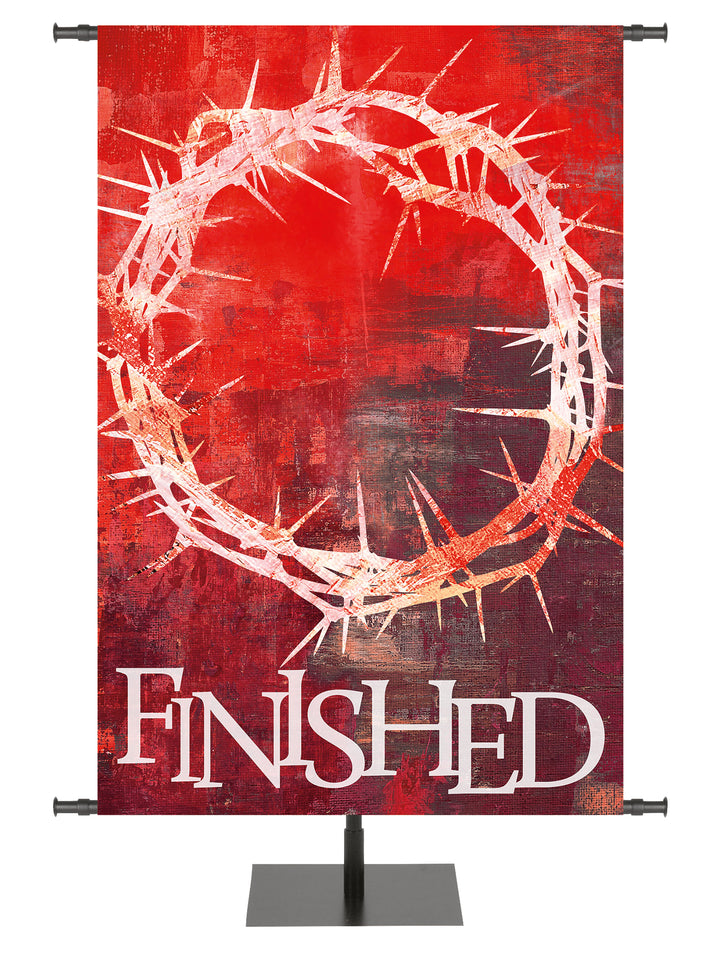 Brush Strokes of Easter Finished - Easter Banners - PraiseBanners