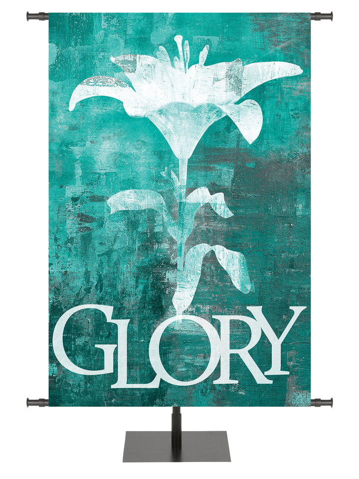 Brush Strokes of Easter Glory - Easter Banners - PraiseBanners