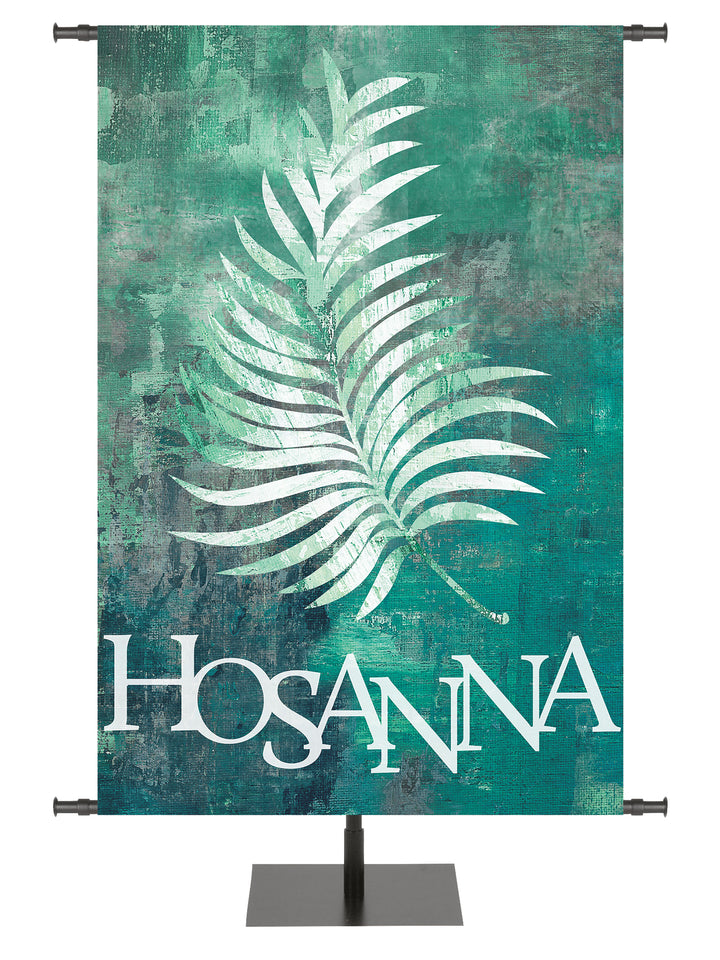 Brush Strokes of Easter Hosanna - Easter Banners - PraiseBanners