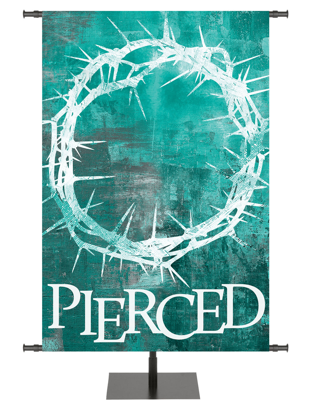 Brush Strokes of Easter Pierced - Easter Banners - PraiseBanners