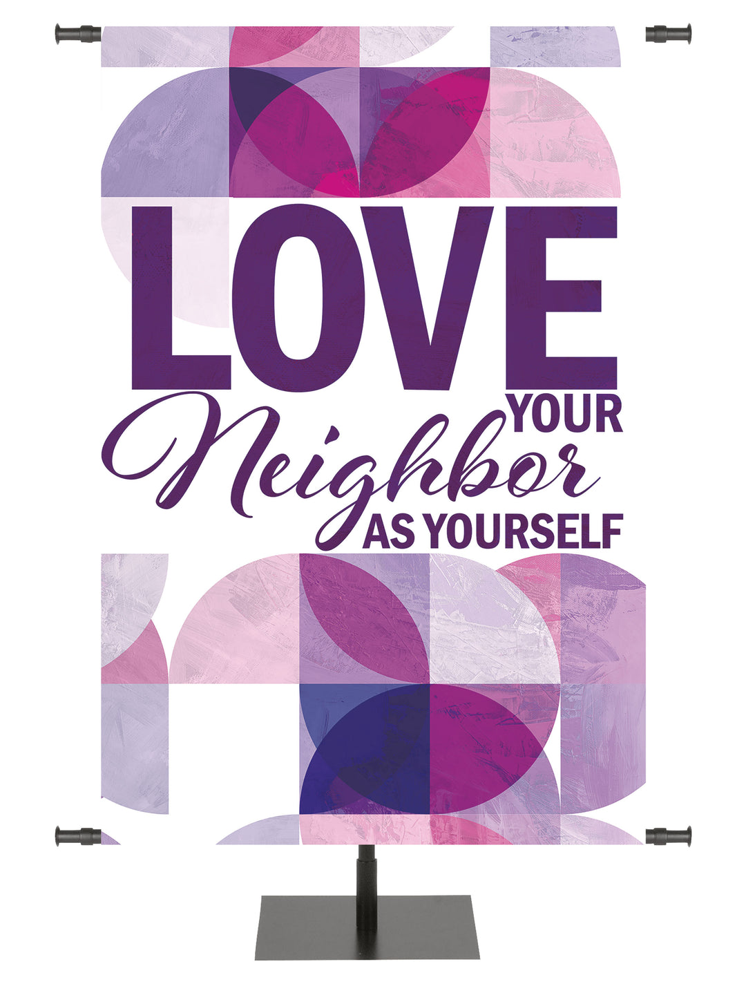 Circle of His Truth Love Your Neighbor - Year Round Banners - PraiseBanners