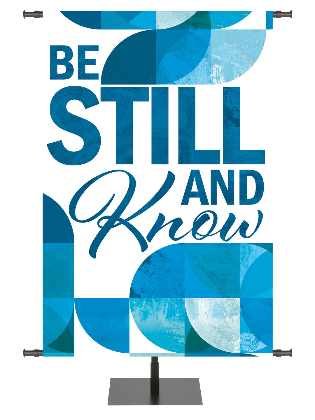 Circle of His Truth Be Still And Know - Year Round Banners - PraiseBanners