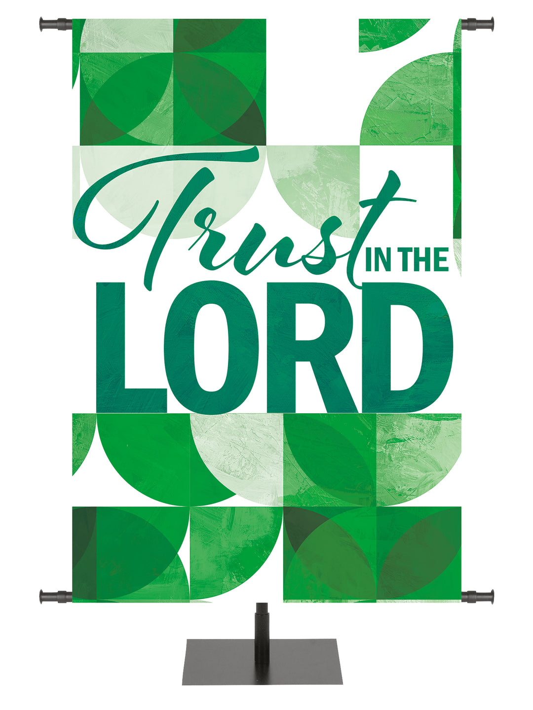 Circle of His Truth Trust In The Lord - Year Round Banners - PraiseBanners