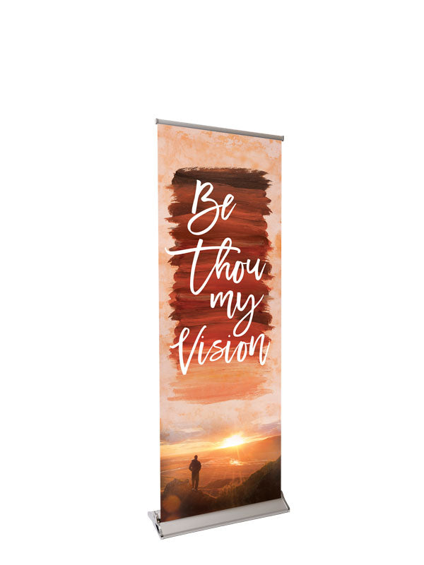 Retractable Banner with Stand Celebration in Song Be Thou My Vision - Year Round Banners - PraiseBanners