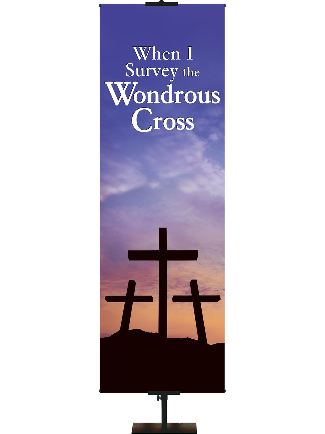 Easter Creation Wondrous Cross Easter Sunrise - Easter Banners - PraiseBanners