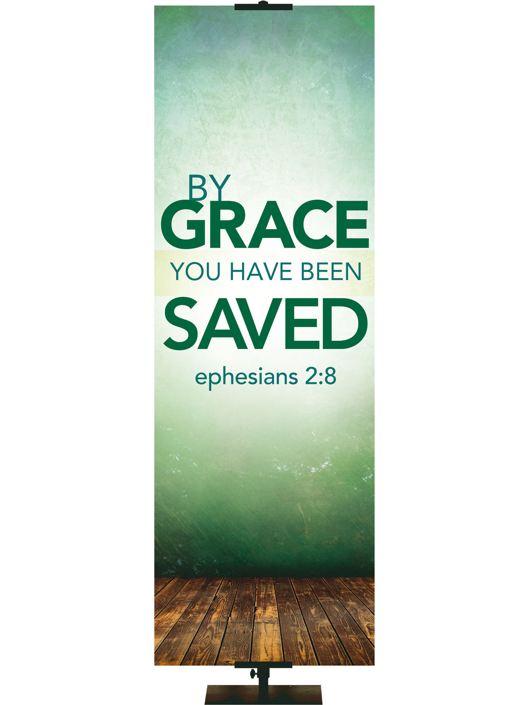 Contemporary Scriptures By Grace You Have Been Saved - Year Round Banners - PraiseBanners