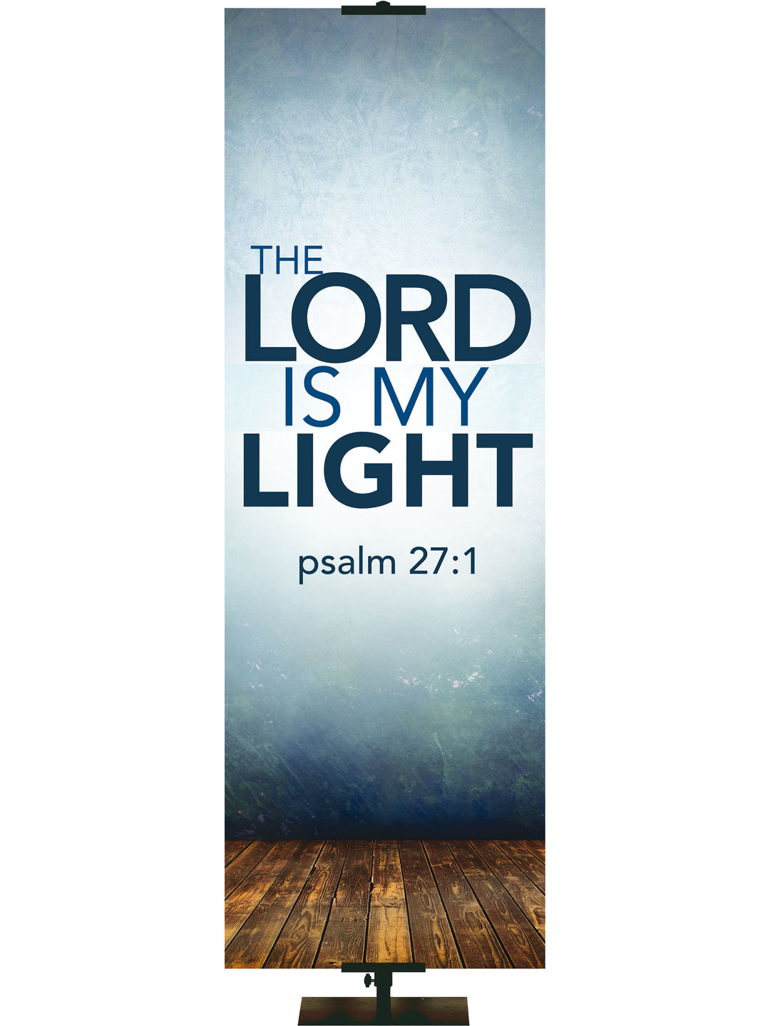 Contemporary Scriptures The Lord is My Light - Year Round Banners - PraiseBanners