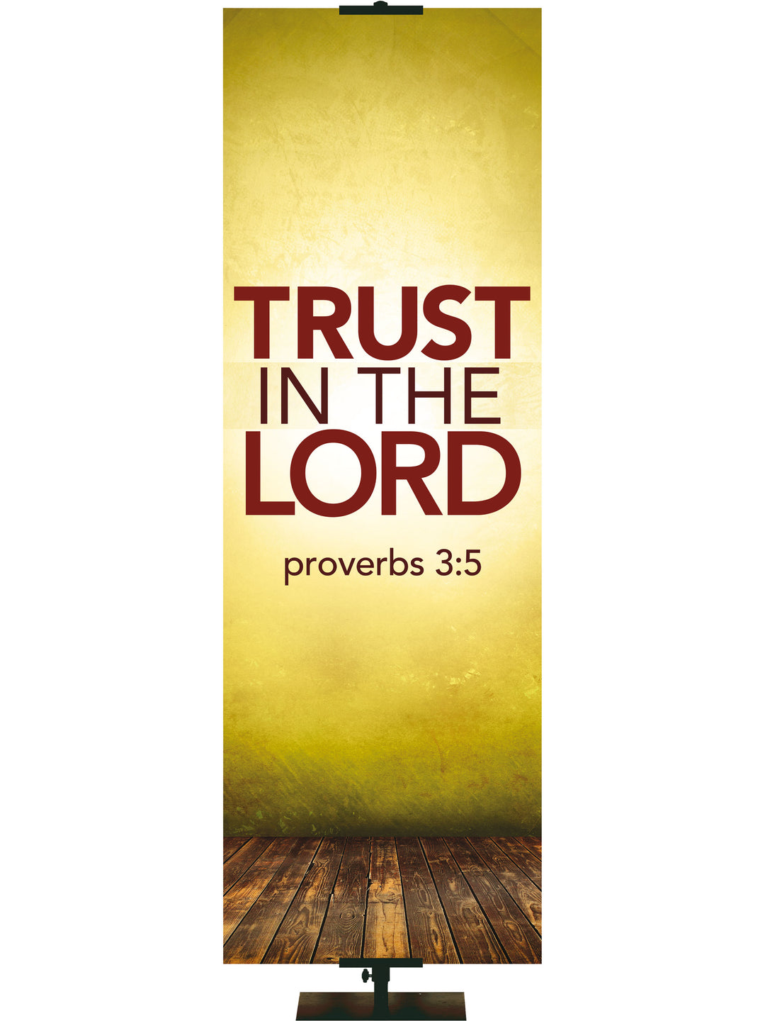 Contemporary Scriptures Trust in The Lord - Year Round Banners - PraiseBanners