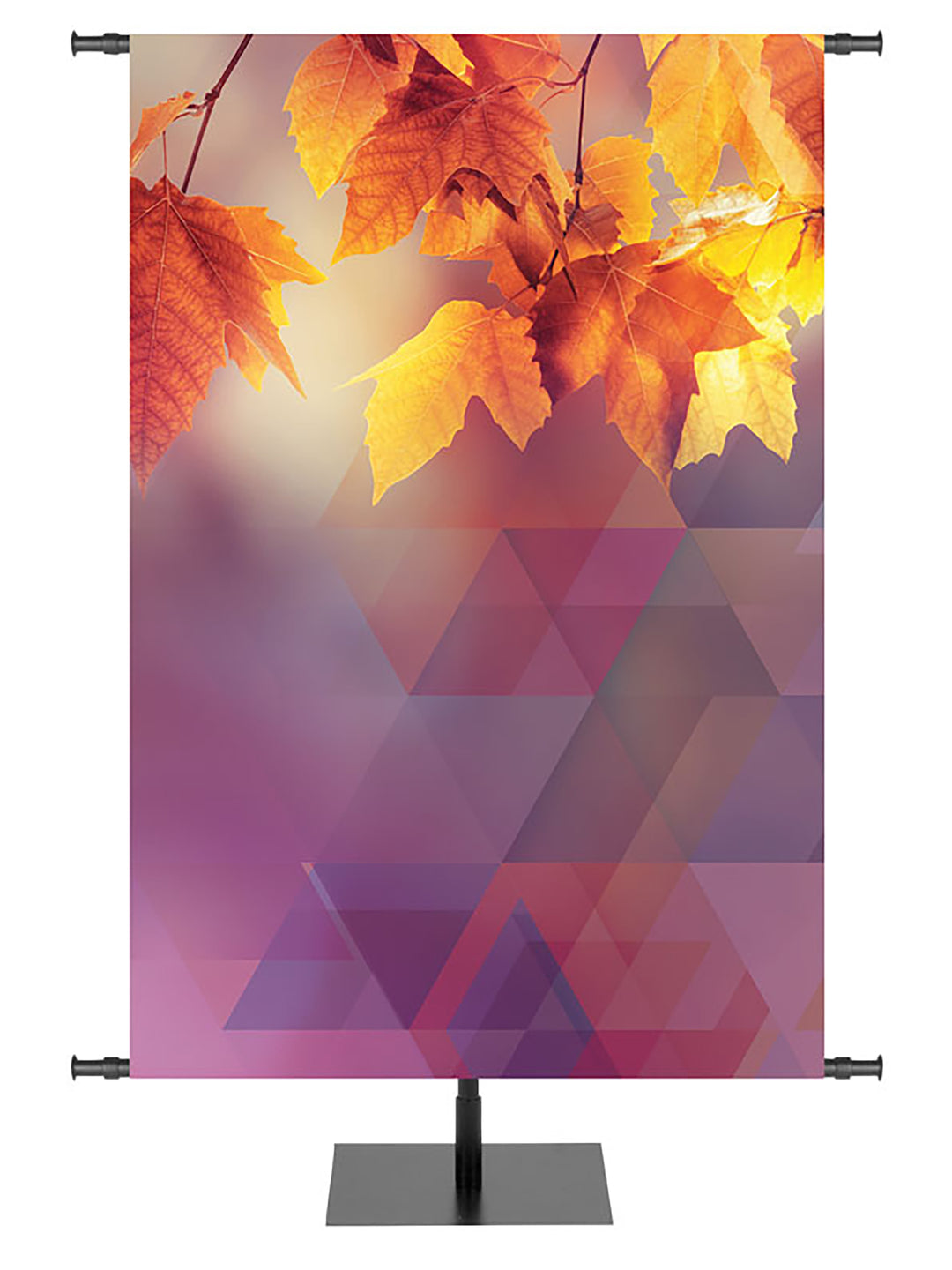 Custom Banner Autumn Prisms Enter His Gates - Custom Fall Banners - PraiseBanners