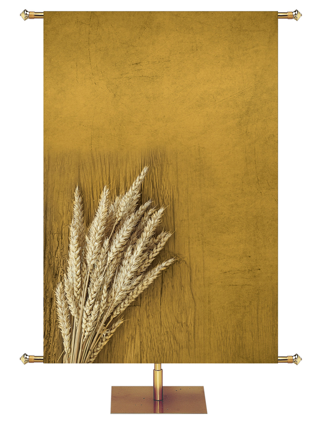 Custom Banner Bountiful Harvest Enter His Gates - Custom Fall Banners - PraiseBanners