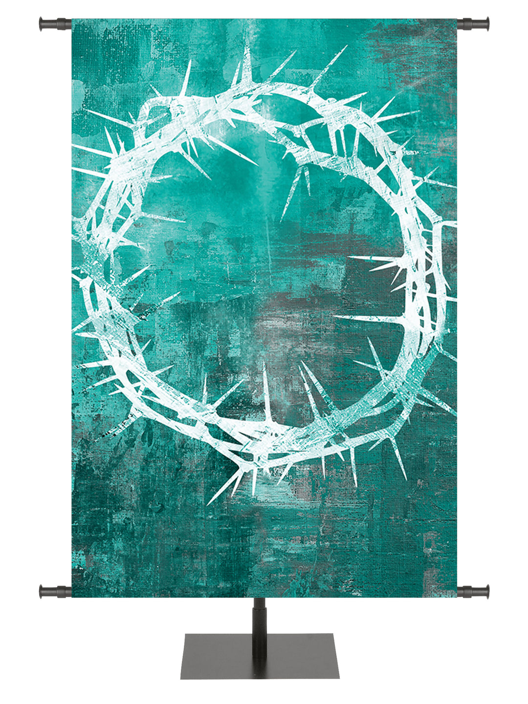 Custom Banner Brush Strokes of Easter Finished - Custom Easter Banners - PraiseBanners