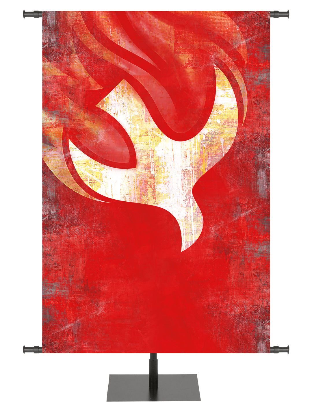 Brush Strokes of Faith Custom Banner Pentecost Dove - Custom Year Round Banners - PraiseBanners