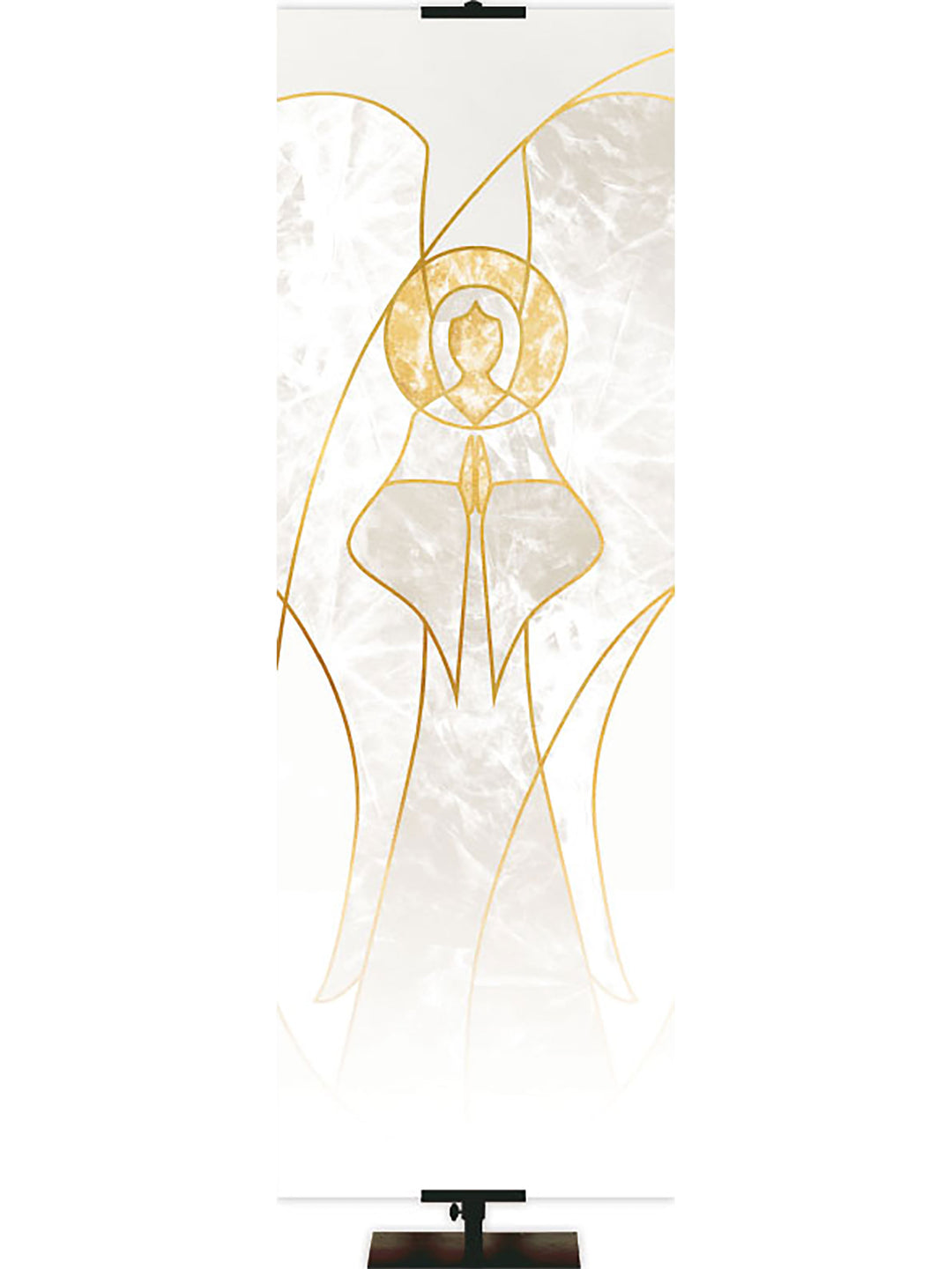 Christmas Liturgy Custom Banner Angel (Left) - Custom Liturgical Banners - PraiseBanners