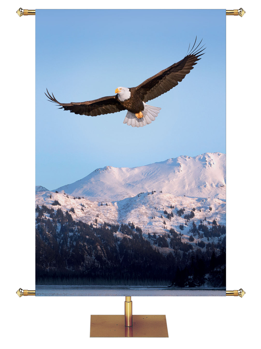 Custom Eagle Banner - Custom Year Round Banners - PraiseBanners