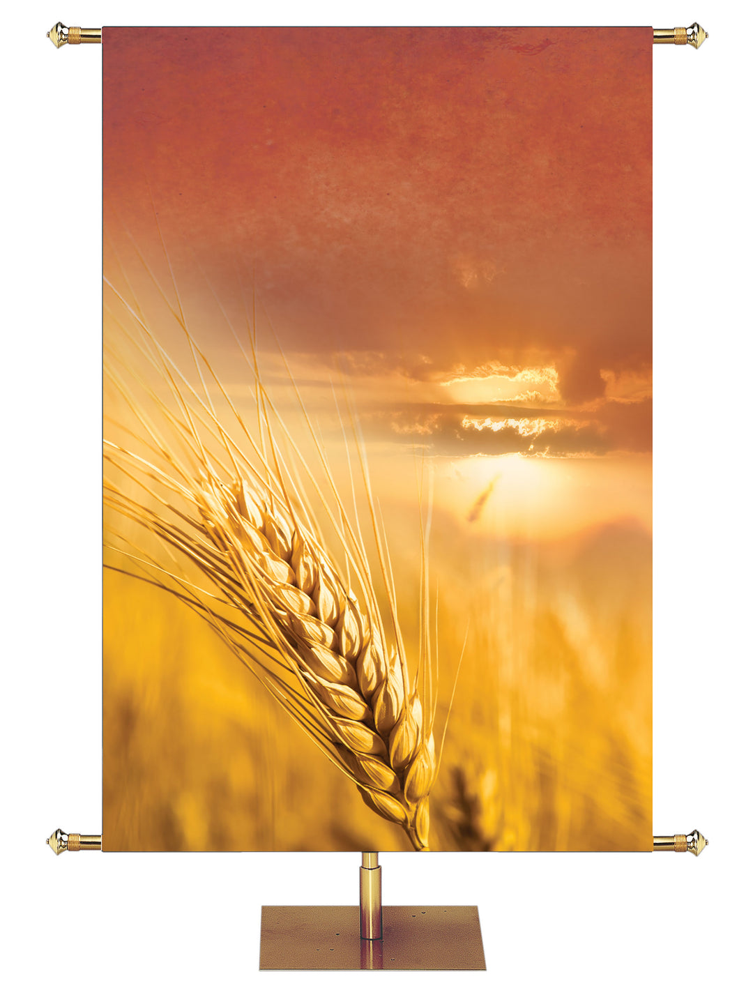 Custom Banner Creation Fall & Thanksgiving Let us Rejoice - Custom Fall Banners - PraiseBanners