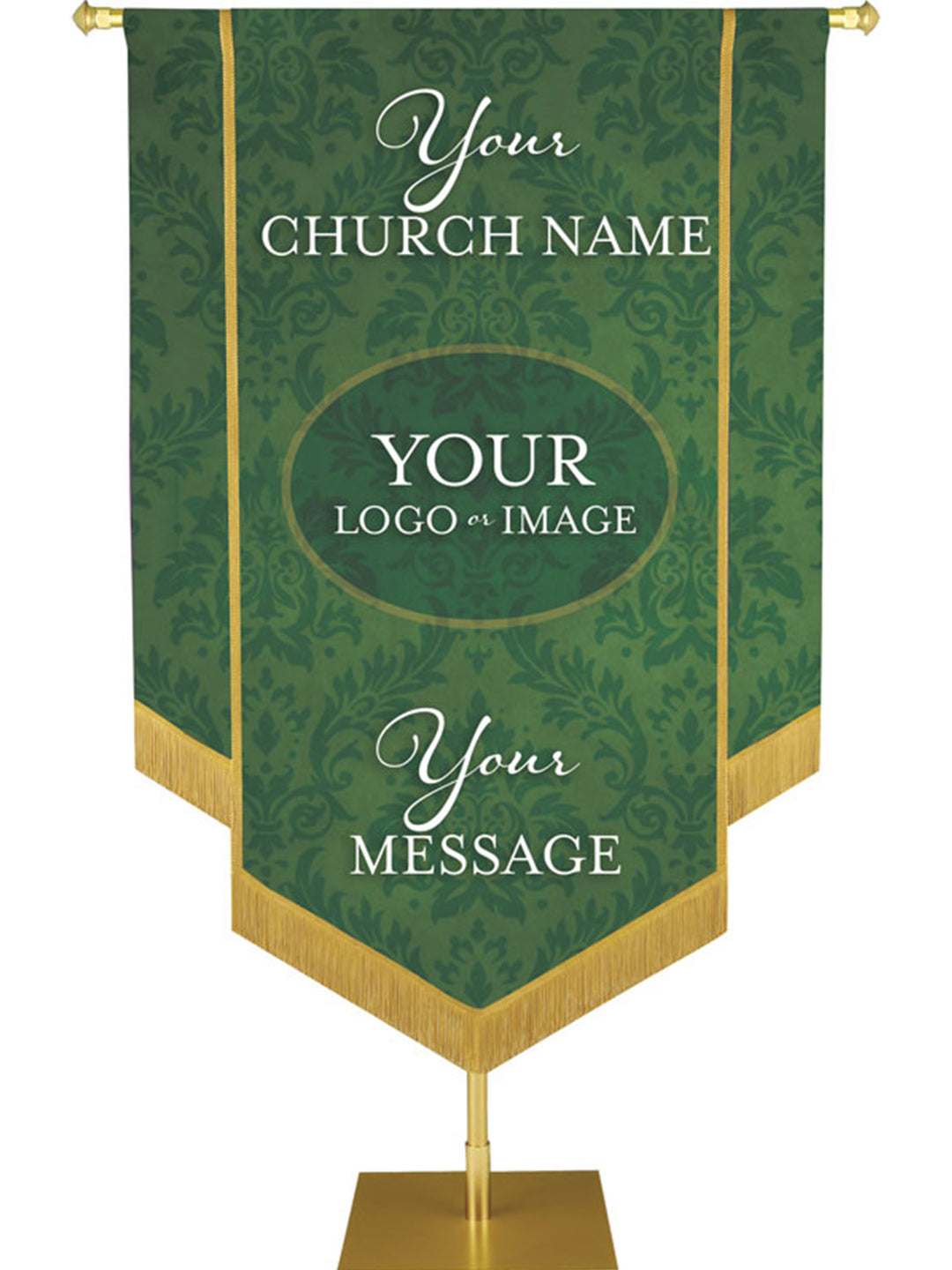 Custom Embellished Banner Design 2 - Custom Hand Crafted Banners - PraiseBanners