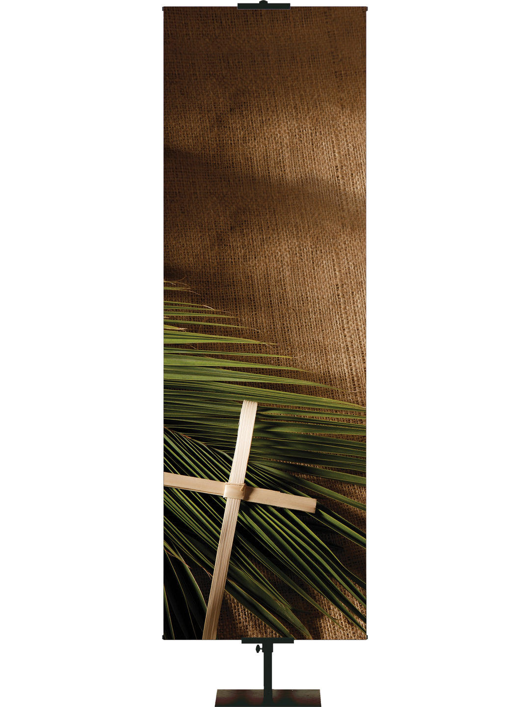 Custom Cross on Palm - Custom Easter Banners - PraiseBanners