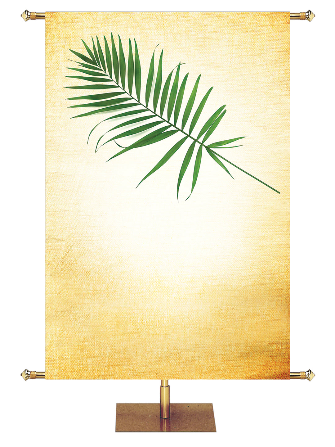 Custom Palm Leaf Easter Elegance - Custom Easter Banners - PraiseBanners