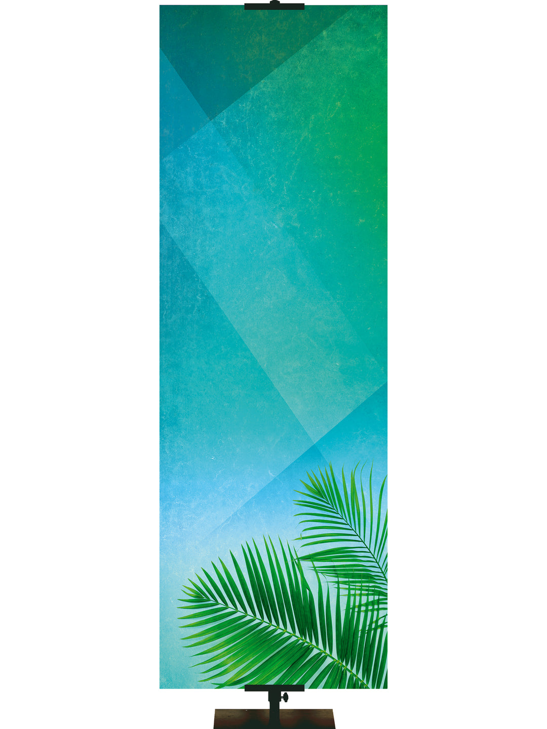 Easter Meditations Palms Left Custom Banner - Custom Easter Banners - PraiseBanners