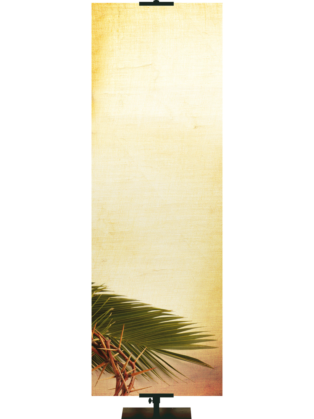 Custom Palm & Thorns Rustic Easter Banner - Custom Easter Banners - PraiseBanners