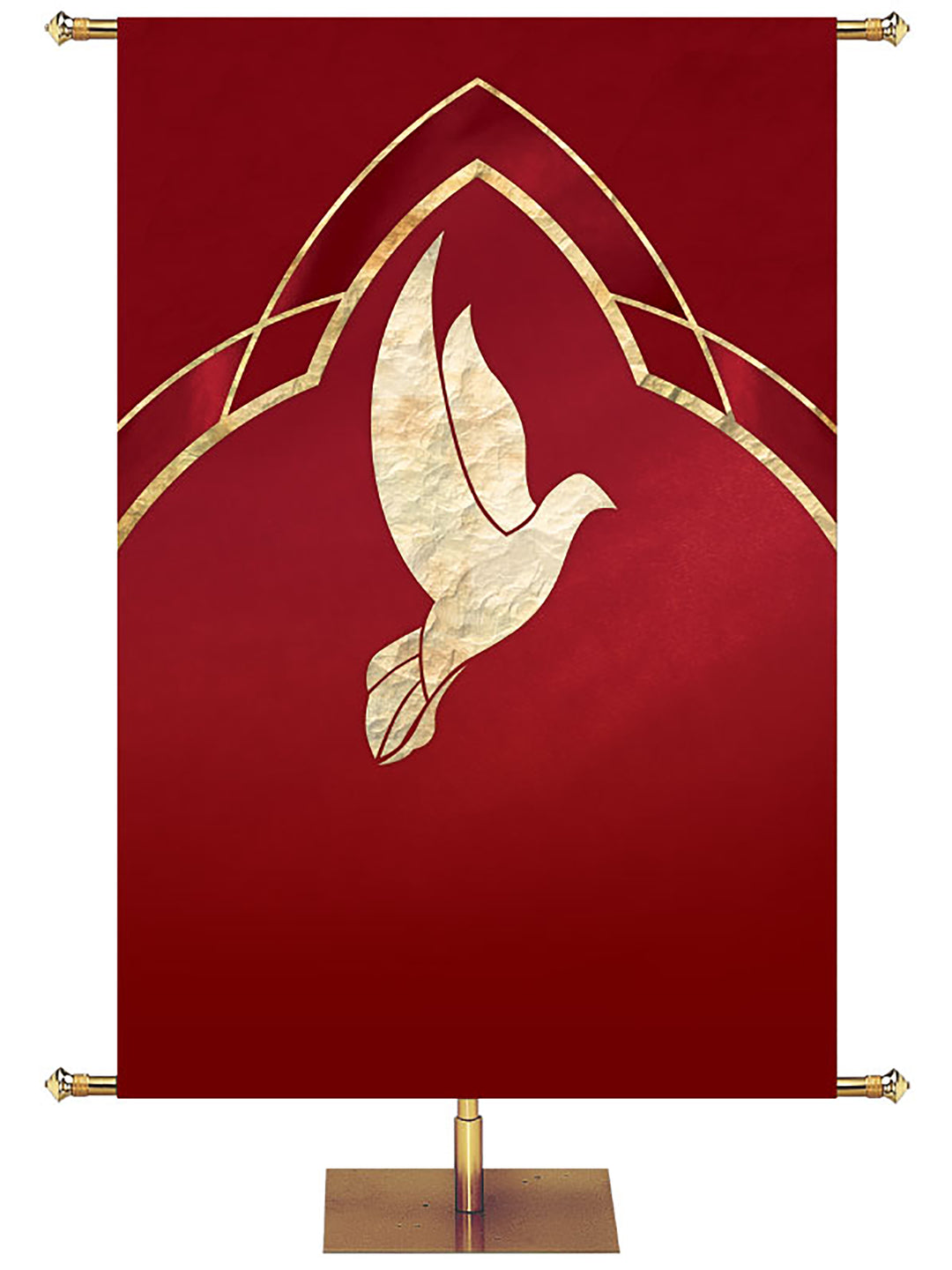 Custom Eternal Emblem Dove - Custom Liturgical Banners - PraiseBanners