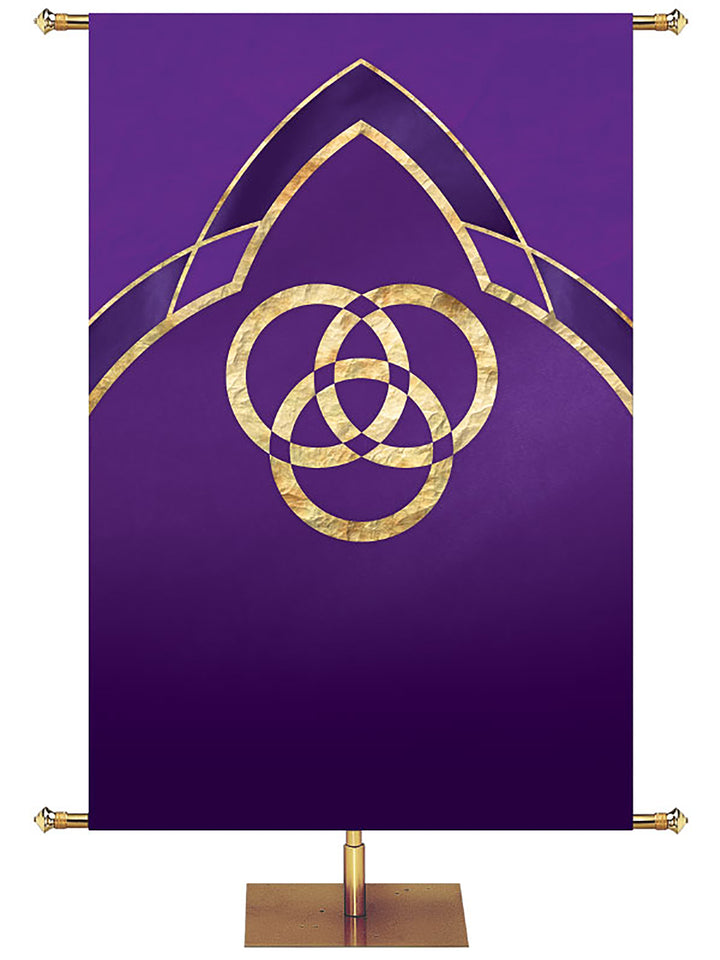 Custom Eternal Emblem Trinity - Custom Liturgical Banners - PraiseBanners