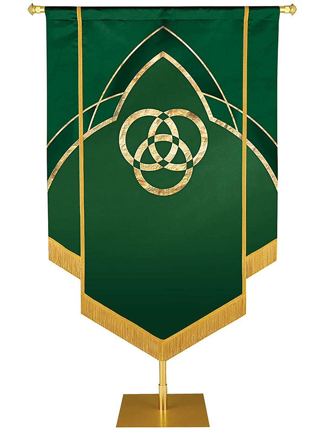 Custom Eternal Emblem Trinity Hand-Embellished Banner